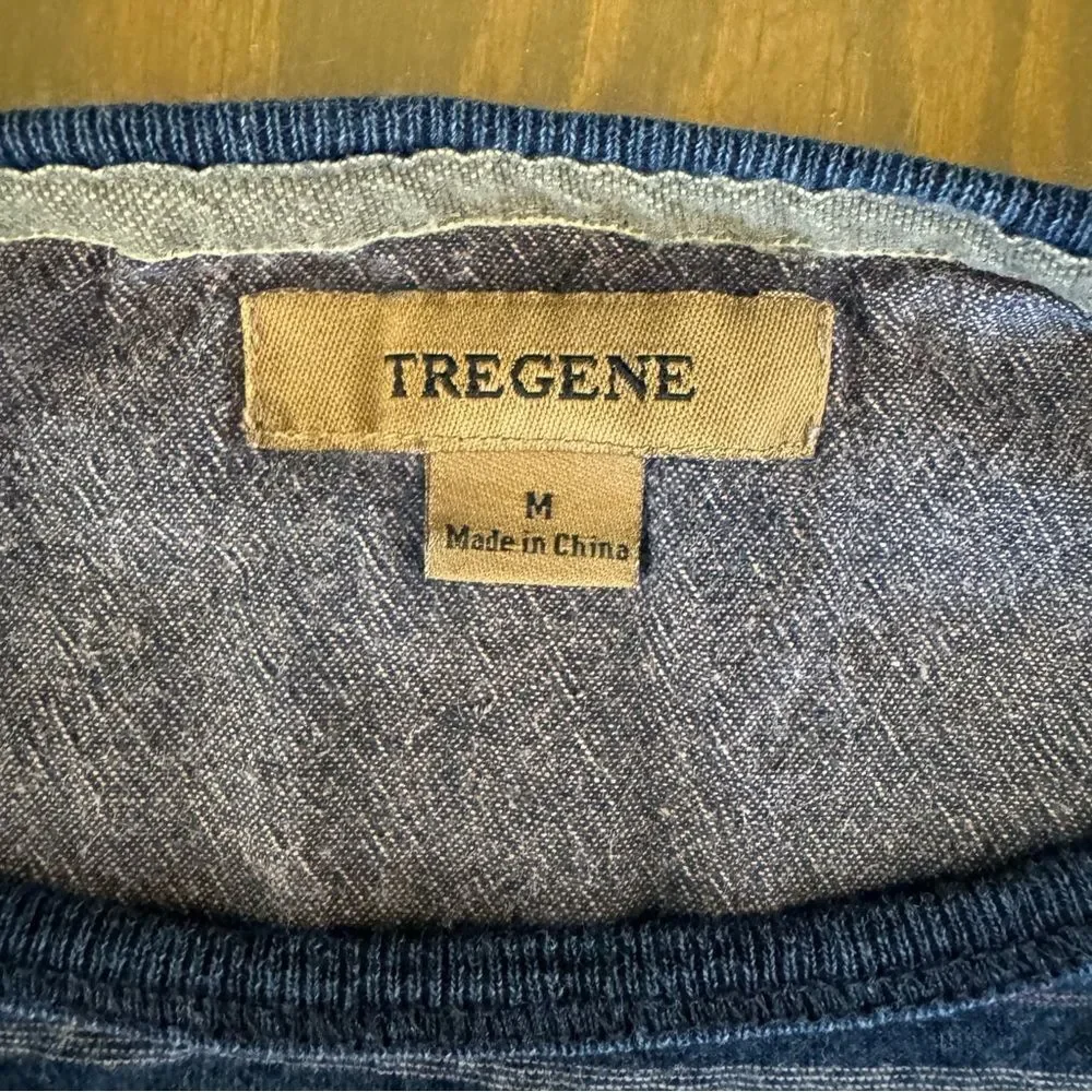 Men’s Tregene Stripe T-Shirt with Contrast Pocket